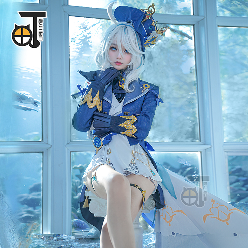 三町目原神cos服水神芙卡洛斯c服全套套装cosplay动漫游戏服装女 - 图2