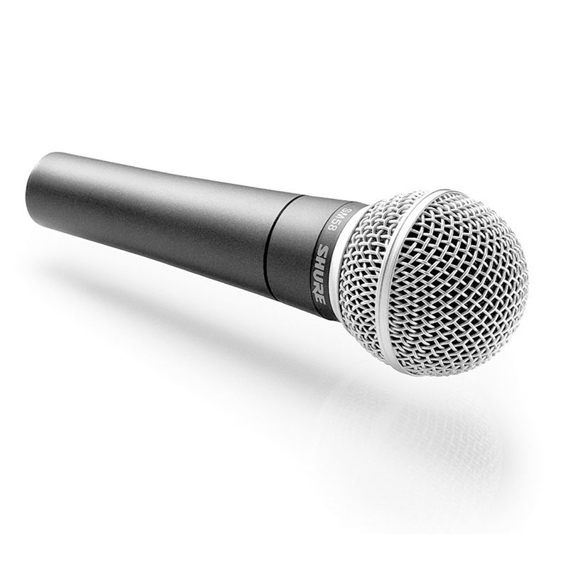 Shure/舒尔sm58直播麦克风舞台演出弹唱家用K歌专业有线动圈话筒 - 图0