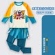 Super Wings 2026 New Cartoon Handsome Boy Cartoon Boy Long Sleeve Long Pants Swimsuit Swimsuit Sun Protection Suit