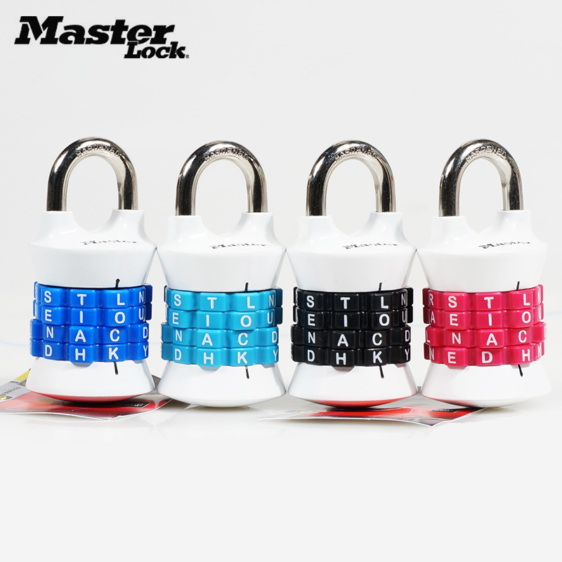 MASTER LOCK/玛斯特锁具 1535可调密码锁 四位密码圆形挂锁 - 图3