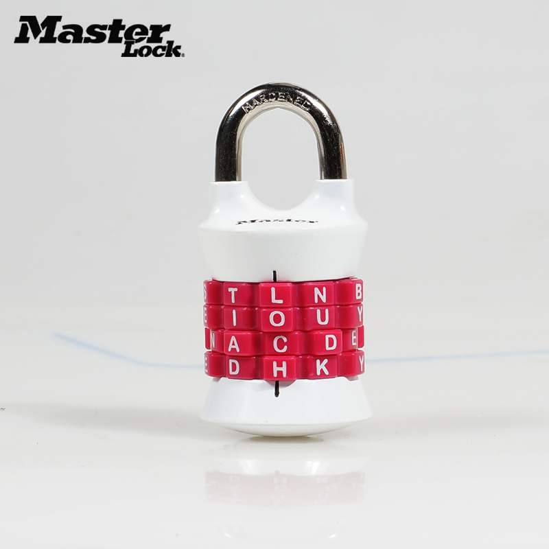 MASTER LOCK/玛斯特锁具 1535可调密码锁 四位密码圆形挂锁 - 图2