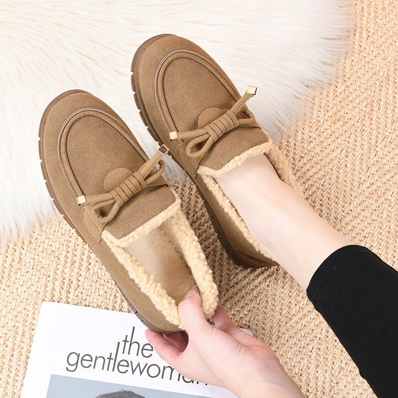 老北京布鞋女冬季加绒保暖棉鞋时尚洋气豆豆鞋毛毛鞋防滑妈妈女鞋,淘宝优惠券,粉丝福利购,淘宝优惠卷