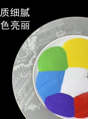 免调胶掐丝珐琅彩砂点蓝材料包