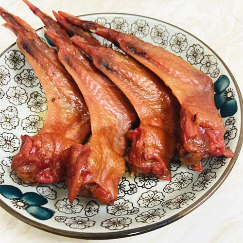 温州特产土特产腊鸡翅新鲜制作鲜香入味熏腊鸡翅500g下酒菜年货 - 图1
