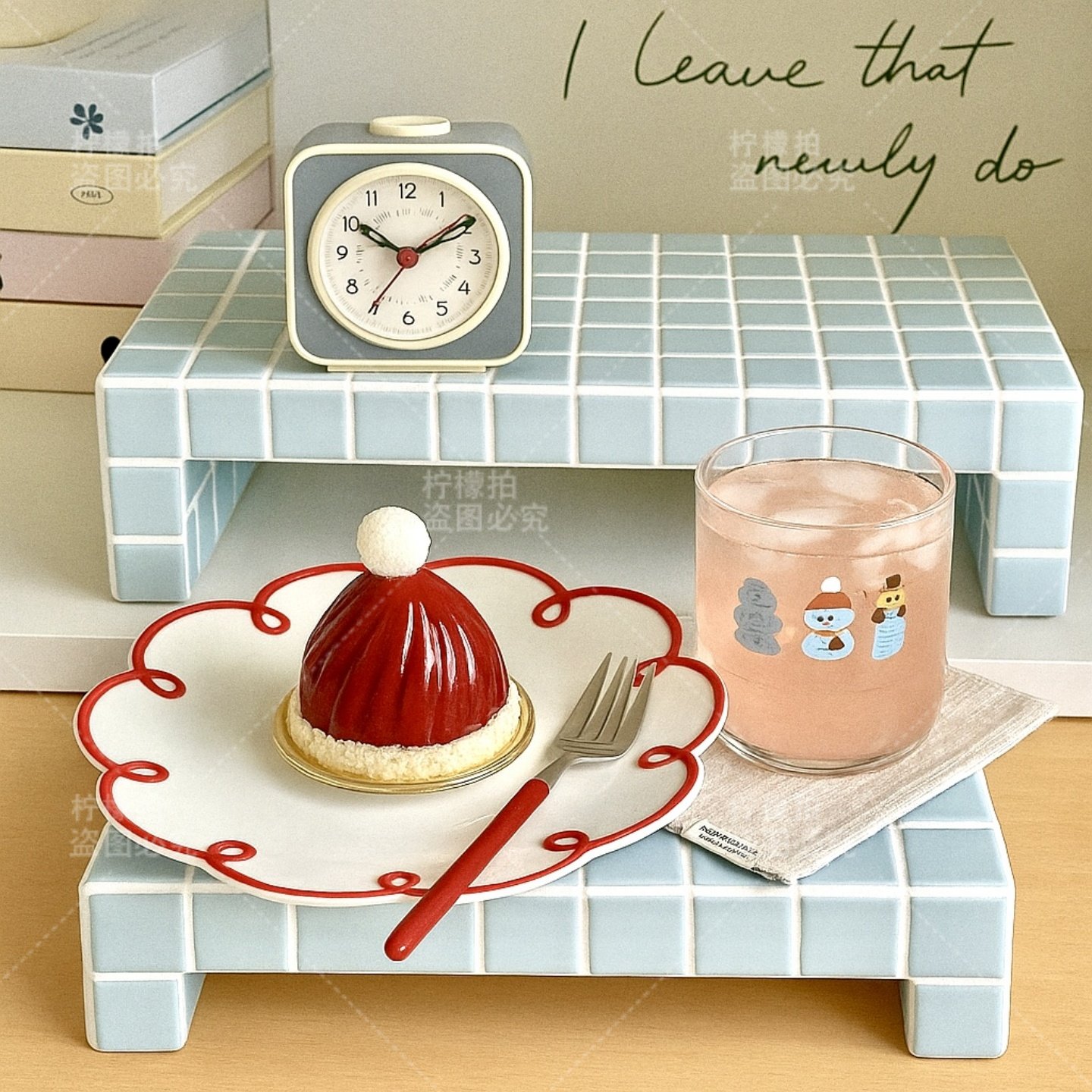 韩国ins风彩色陶瓷托盘马赛克杯垫艺术感家居摆设置物拍照道具,淘宝优惠券,粉丝福利购,淘宝优惠卷