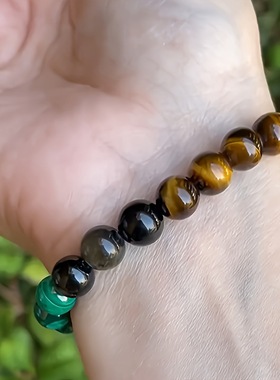 钱神手链招财转运水晶手串男女情侣款饰品礼物送闺蜜生日