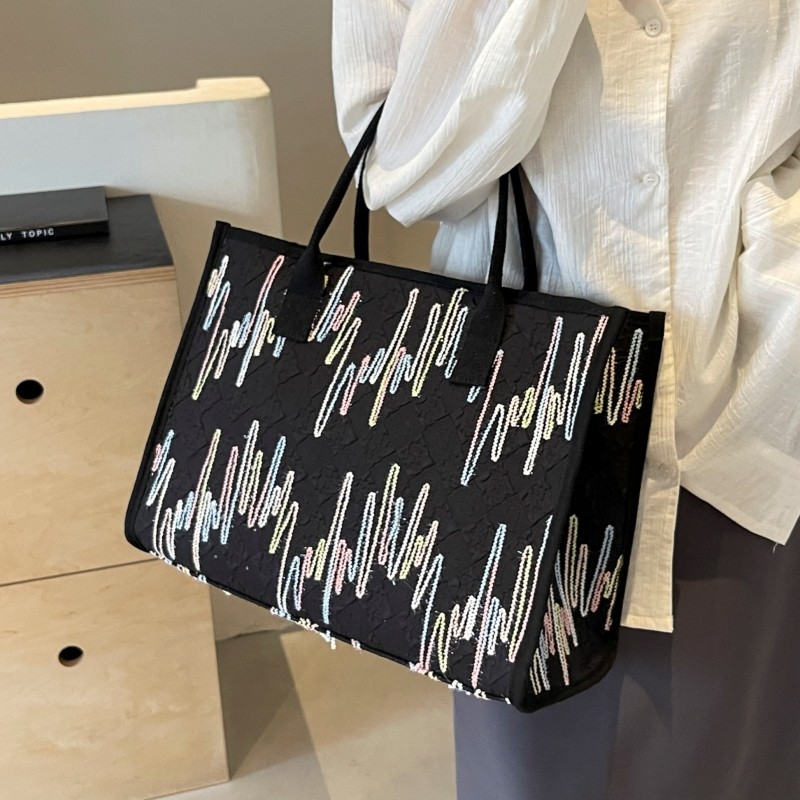 夏季大容量包包女时尚短途旅行手提购物袋妈咪外出通勤单肩托特包,淘宝优惠券,粉丝福利购,淘宝优惠卷