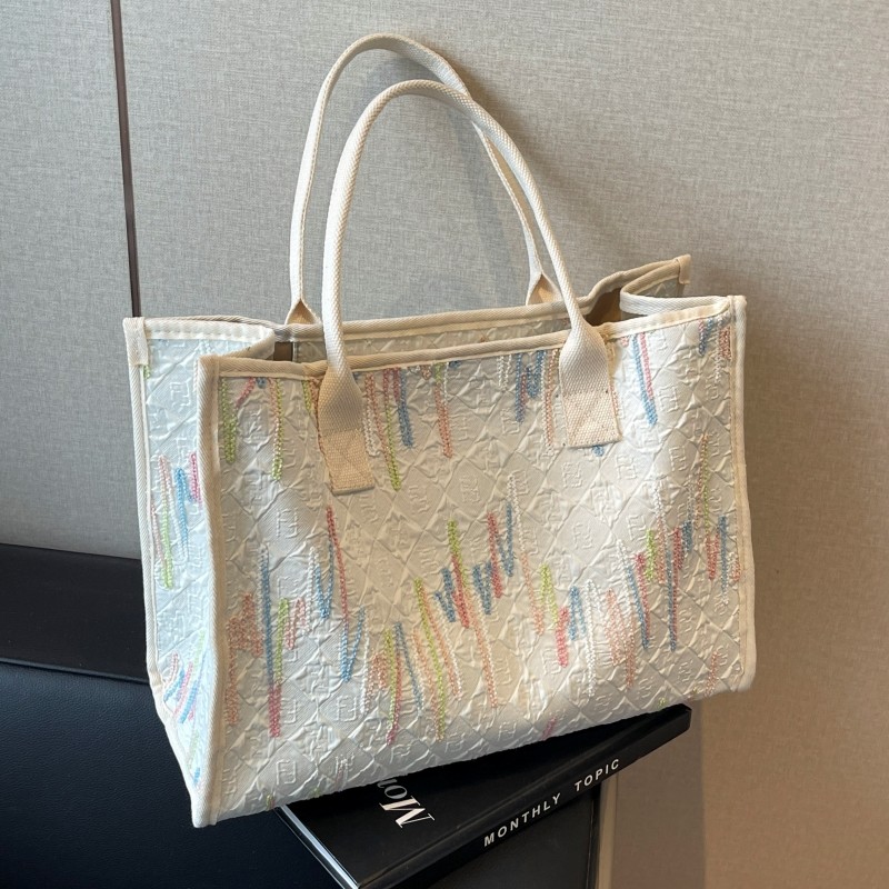 夏季大容量包包女时尚短途旅行手提购物袋妈咪外出通勤单肩托特包,淘宝优惠券,粉丝福利购,淘宝优惠卷