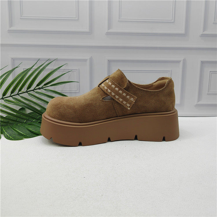 品牌撤柜2026复古风勃肯鞋女厚底松糕鞋圆头皮带扣休闲百搭单鞋,淘宝优惠券,粉丝福利购,淘宝优惠卷