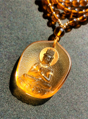 琉璃八大守护神吊坠本命佛牌