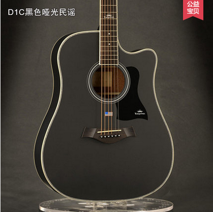 【友琴吉他】卡马吉他学生初学木jita41/40寸吉它d1c/a1c民谣电箱 - 图2
