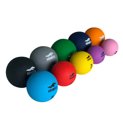 JOINFIT 高弹橡胶实心球 重力球健身球 药球 腰腹部体能康复训练 - 图3