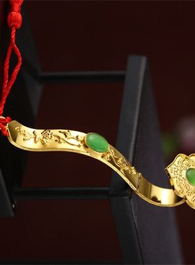 古风金属书签中国风古风流苏团扇精致中式扇子毕业老师送学生礼物