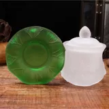 Красочный глазированный лотос гуньян отличный сострадание водяной чашка Будда набор инструментов для очистки воды чашка для водоснабжения