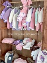 FF568 models of winter-style pink thickened parent-child down jacket ZXD10310