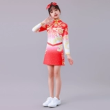 Костюмы для чипов костюмы для девочек с длинными рукавами для соревнований по черлидингу для спортивных встреч танцевальные выступления для церемонии открытия