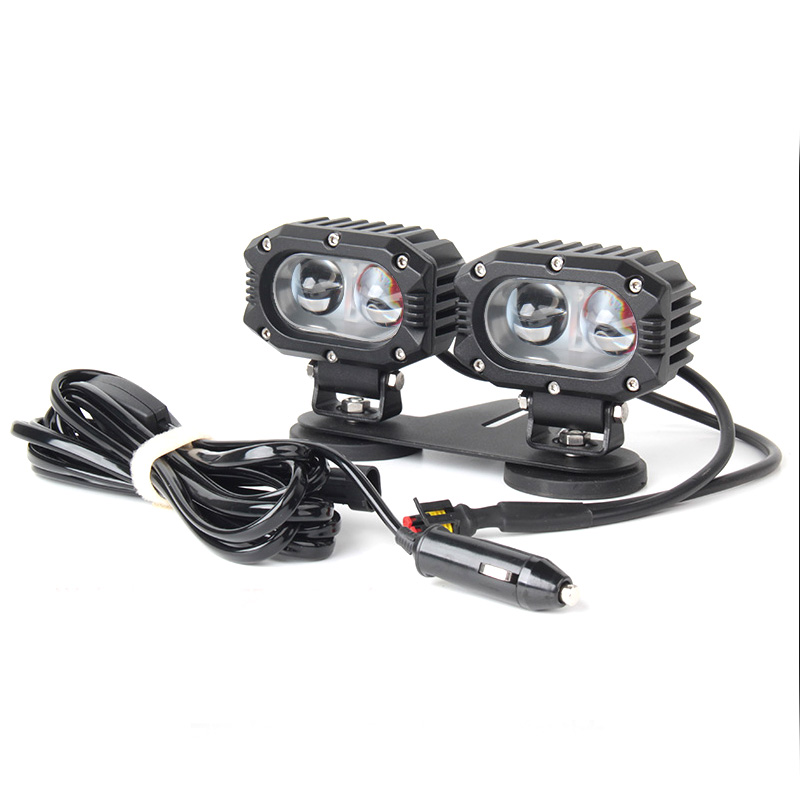 Plug directly into the cigarette lighter to draw power and can be used and disassembled at any time