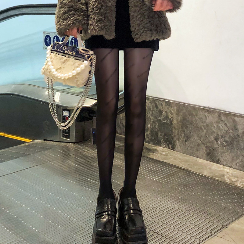 浪莎黑丝袜夏天超薄性感黑色连裤袜 浪莎启元连裤袜/打底袜