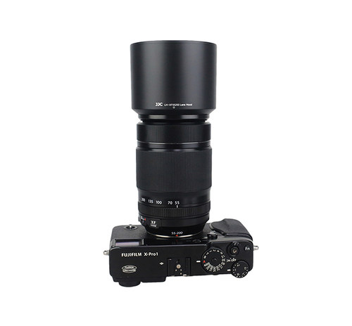 JJC适用富士XF 55-200mm镜头遮光罩XT3 XT30 XT20相机配件 55-200 - 图2