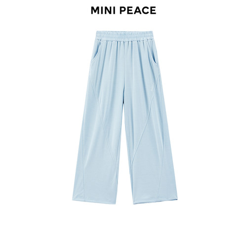 【专柜同款】MINIPEACE太平鸟童装女童裤子夏季新款儿童运动裤子 - 图3