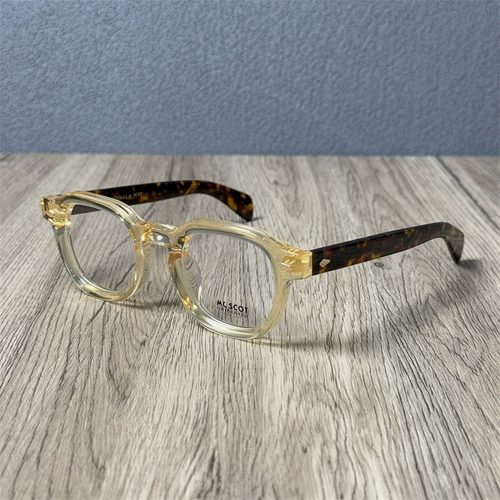 Москот талисмана доски ретро -квадратные стекла Рамки мужчины Dolt American Толстая плата квадратная рама миопическая рамка женская тенденция