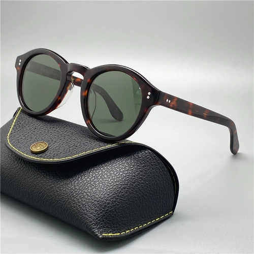 Moscot Mattamor Моральное зеркало мужское ретро -ретро -кеппе круглые солнцезащитные очки женский прилив грушевидной ручной импорт