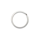 Круглый брелок из нержавеющей стали с застежкой, аксессуар, новая коллекция, увеличенная толщина