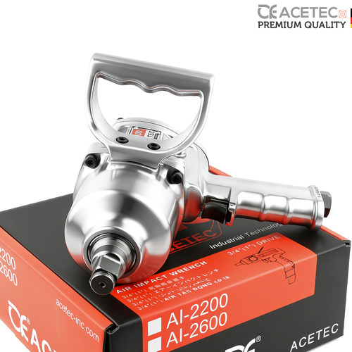 Acetec阿斯泰克AI2600中型风炮机二炮大扭力3/4气动扳手汽修工具 - 图1