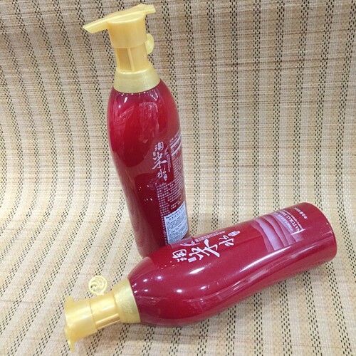 正品包邮宝利红瑶淘米水洗发水水疗素柔顺王黑米养发护发米浆修复 - 图1
