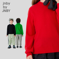 Cashmere] Jiangnan Bu clothes boy clothing winter round neckline jacket head sweater knitted sweater for male and female child jnbybyjnby