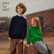 Cashmere cotton wool] Gangnam cloth clothes children clothes autumn-knitted sweater sweater warm male and female child jnbybyjnby