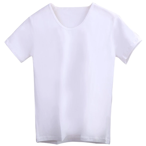 红舞鞋 Хлопковая белая современная спортивная одежда, форма для отдыха, короткий рукав