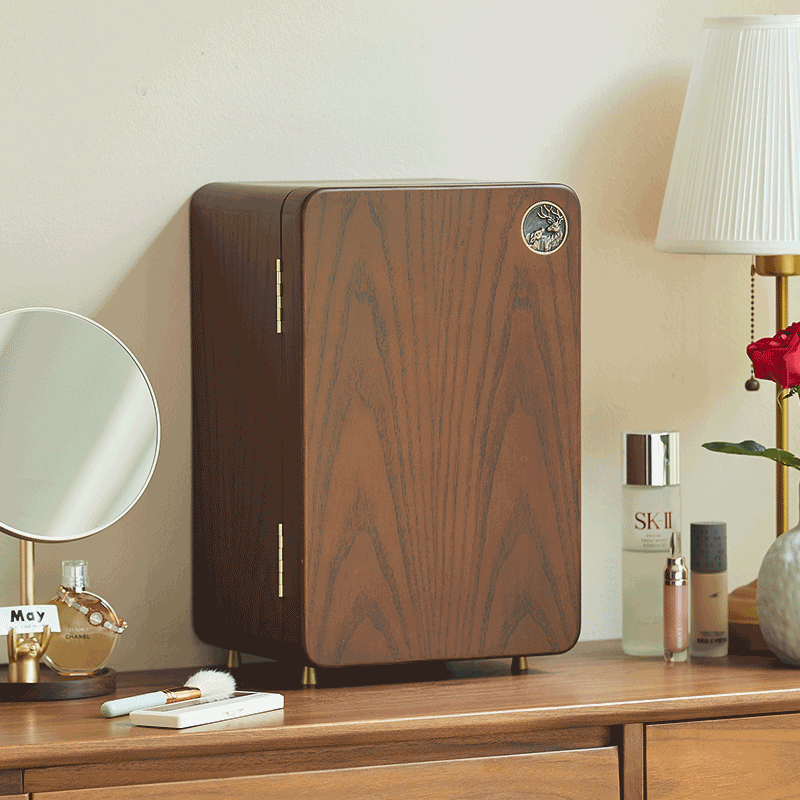 创意情人节礼物实用送老婆闺蜜妈妈实木化妆品收纳盒生日浪漫礼品