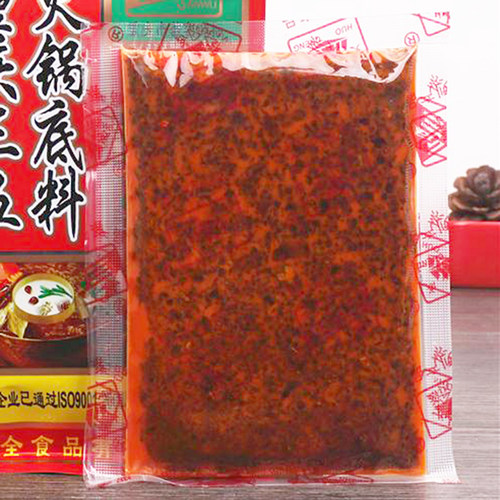 重庆三五火锅底料300g 浓缩型麻辣火锅汤底料 重庆火锅汤料调味料 - 图0