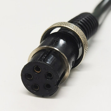 HIOS电批五孔线加长3米电批电源线机用3M五芯插头线CL-6500 7000 - 图2