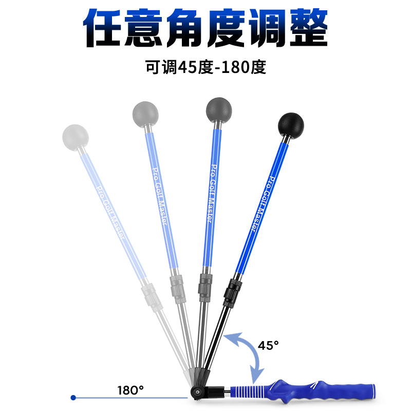 PGM 高尔夫练习器 可伸缩折叠挥杆棒 姿势纠正左右手初学golf器材 - 图3