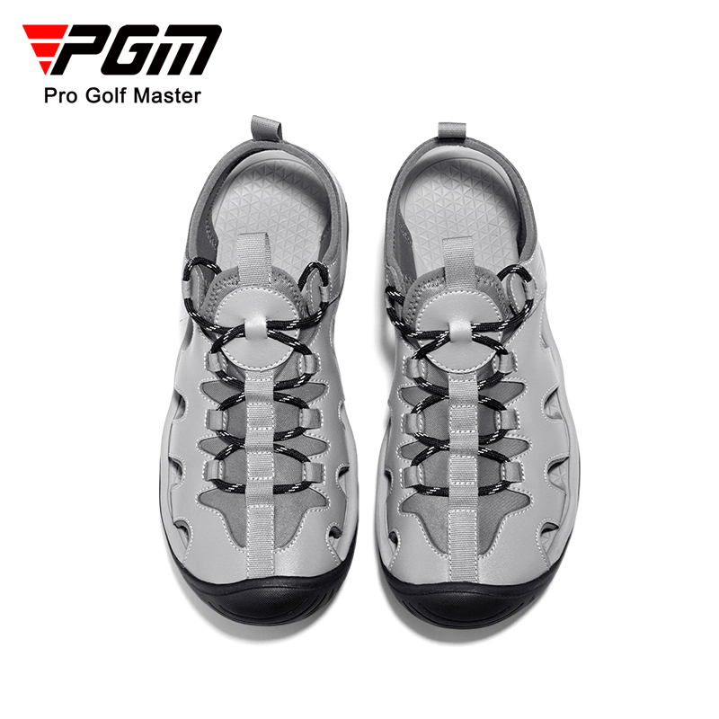 PGM 高尔夫球鞋男士高尔夫凉鞋防侧滑男鞋旋钮鞋带透气鞋子 - 图3