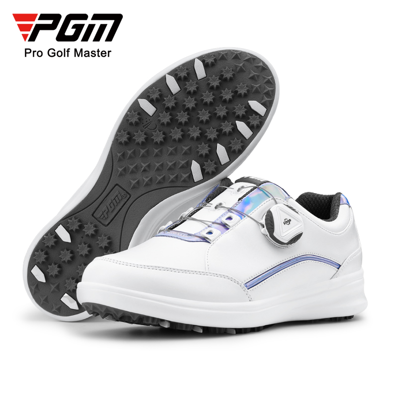 PGM送袖套 高尔夫球鞋女鞋防水休闲夏季透气旋钮鞋带防滑运动新款 - 图0