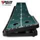 Adjustable slope widened golf exerciser putting green