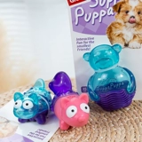 Петинн Гонконг Гигви - это серия Qizai Toys Pet Dog Interactive Toys, разглашающие зубы