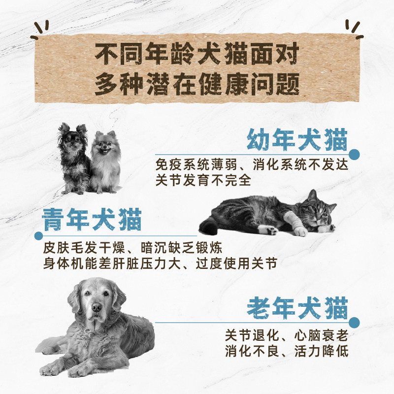 进口Everfeed狗狗海洋精华粉猫咪关节粉鱼油营养保健粉护心脏美毛,淘宝优惠券,粉丝福利购,淘宝优惠卷