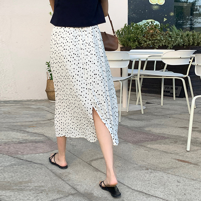 市舶司现货松紧显瘦韩国2023半身裙 市舶司半身裙