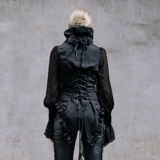 Ретро шифоновая рубашка, стиль Лолита, европейский стиль, облегающий крой