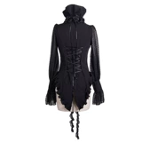 Ретро шифоновая рубашка, стиль Лолита, европейский стиль, облегающий крой