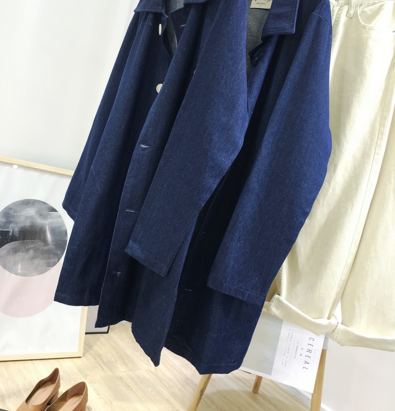 中长款气质百搭显瘦风衣 oversize 春夏新款复古 29 A 牛仔外套女宽松 中长款气质百搭显瘦风衣 oversize 春夏新款复古 29 A 牛仔外套女宽松