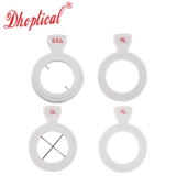 Стекла вспомогательная линза -пленка оптометрии с оптометрией черной пленкой, покрытой чипсой, таблетка, скраб из таблеток фильтрации