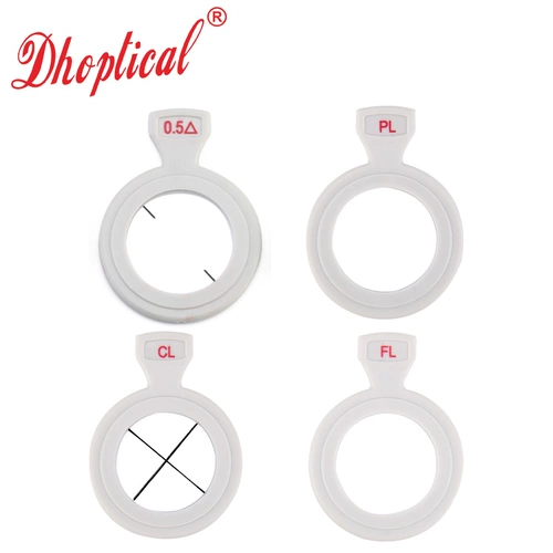 Стекла вспомогательная линза -пленка оптометрии с оптометрией черной пленкой, покрытой чипсой, таблетка, скраб из таблеток фильтрации