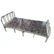 The International China 3521 camouflak four-fold folding line military bed collection is simple and convenient