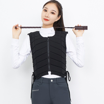 Thickened Equestrian Armor Riding Vest Waistcoat Waistcoat Child Protection Vest Outdoor training waistcoat for men and women