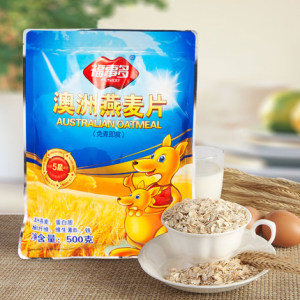 福事多原味纯燕麦片500g